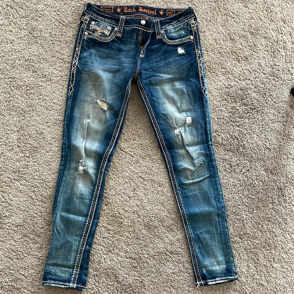 Rock Revival Skinny Jean Size 30